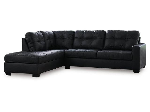 Barlin Mills Carbon 2-Piece Sectional w/Chaise - Ornate Home