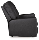 Barlin Mills Carbon Recliner and Oversized Accent Ottoman (Online Special Price) - Ornate Home