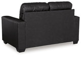 Barlin Mills Dark Gray Loveseat (Online Special Price) - Ornate Home
