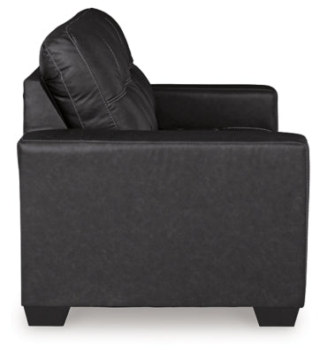 Barlin Mills Dark Gray Loveseat (Online Special Price) - Ornate Home