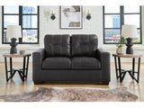Barlin Mills Dark Gray Loveseat - Ornate Home