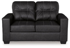 Barlin Mills Dark Gray Loveseat - Ornate Home