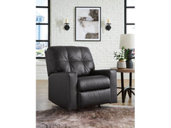 Barlin Mills Dark Gray Recliner - Ornate Home