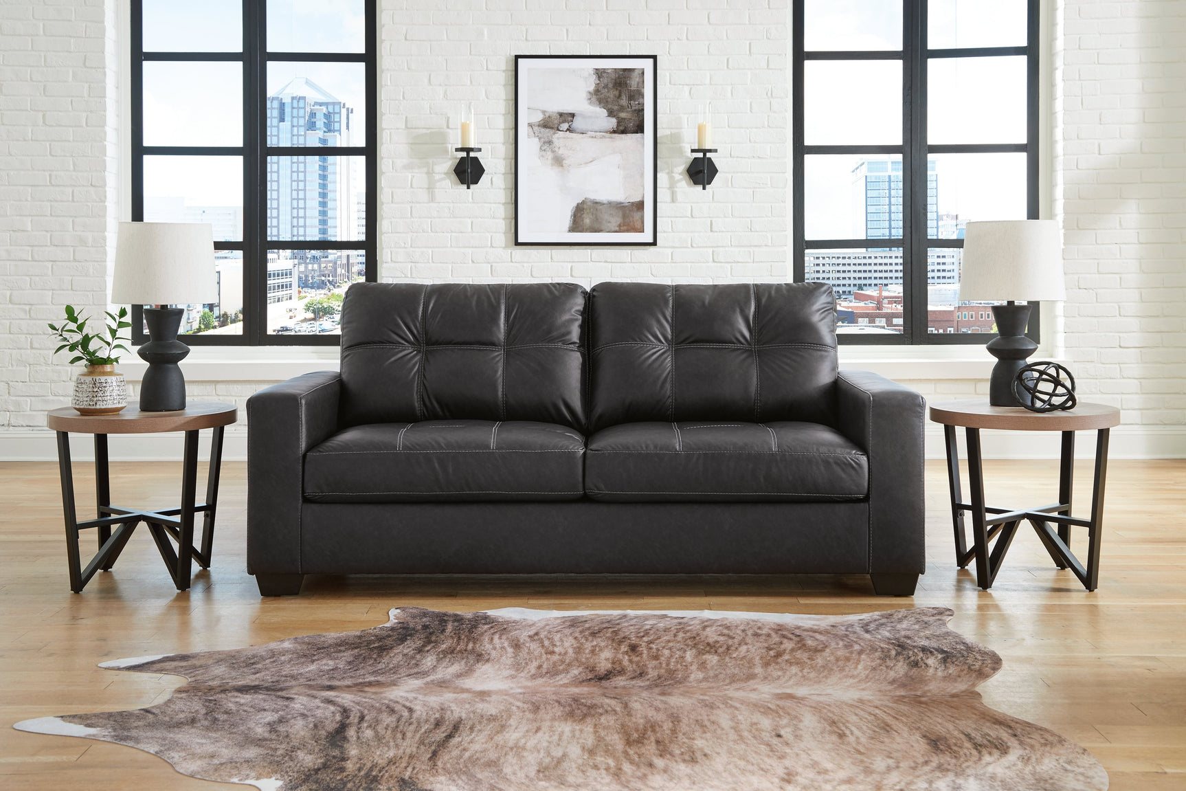 Barlin Mills Sofa and Loveseat - Ornate Home