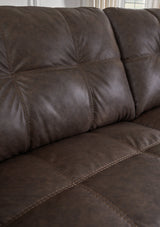 Barlin Mills Umber 2-Piece Sectional with RAF Chaise - Ornate Home