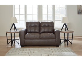 Barlin Mills Umber Loveseat - Ornate Home