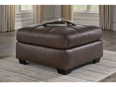 Barlin Mills Umber Oversized Accent Ottoman - Ornate Home