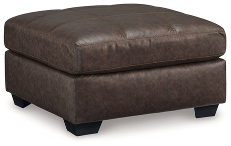 Barlin Mills Umber Oversized Accent Ottoman - Ornate Home