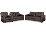Barlin Mills Umber Sofa & Loveseat & Recliner - Ornate Home