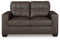 Barlin Mills Umber Sofa & Loveseat & Recliner - Ornate Home