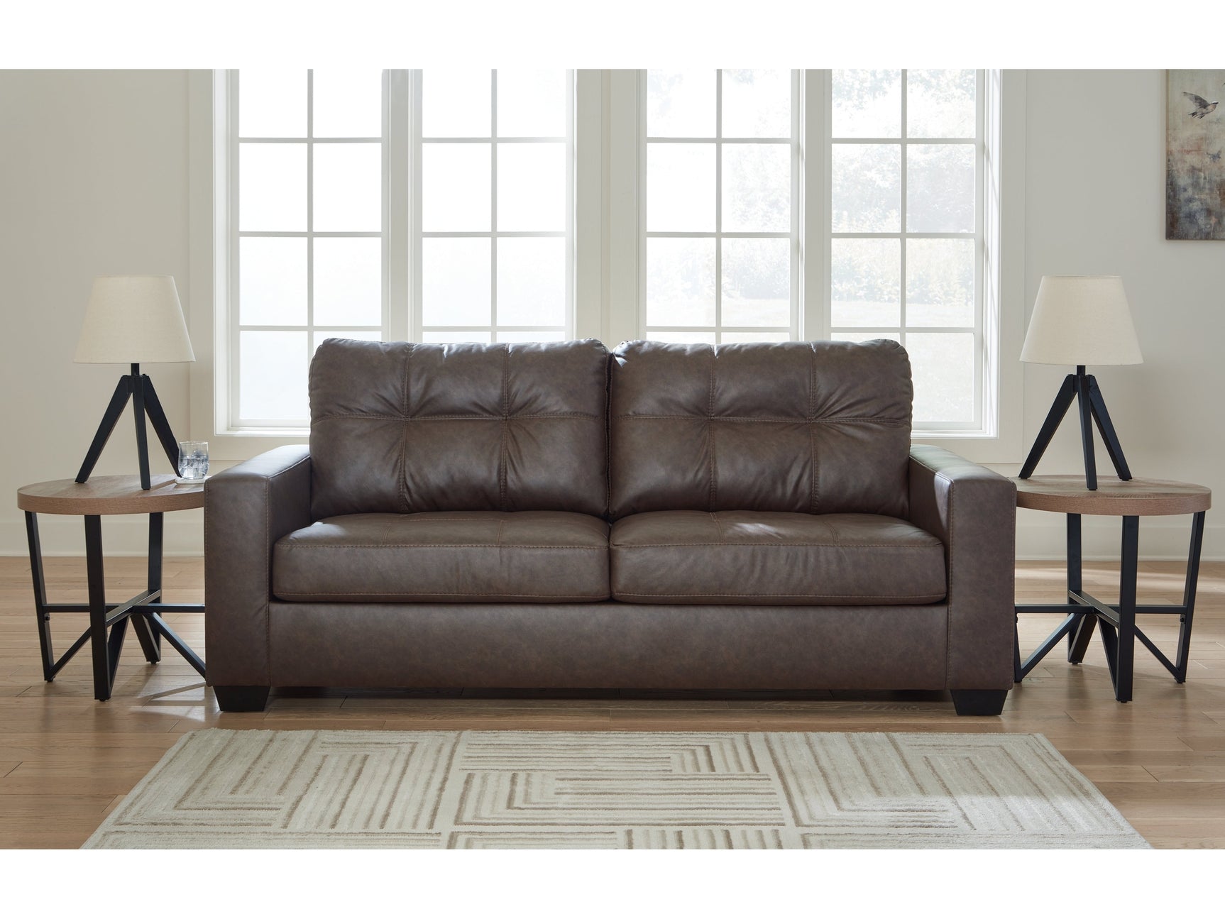 Barlin Mills Umber Sofa - Ornate Home