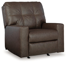 Barlin Mills Umber Sofa and Recliner - Ornate Home