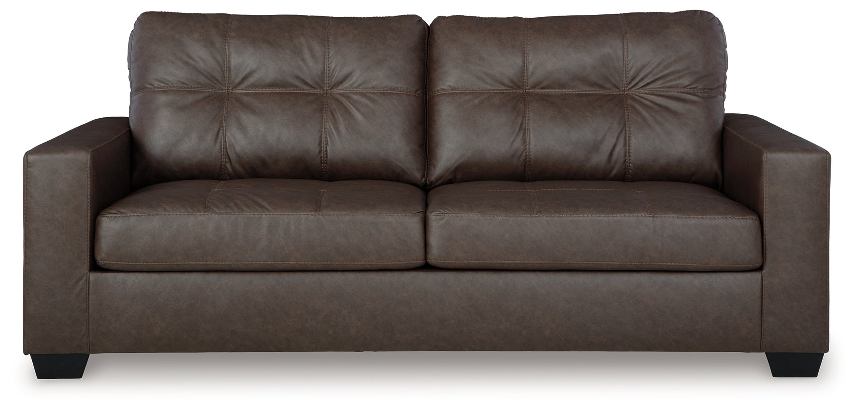 Barlin Mills Umber Sofa and Recliner - Ornate Home