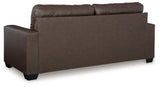 Barlin Mills Umber Sofa and Recliner - Ornate Home