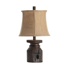 Barn Post Brown Accent Lamp (Set of 4) - Ornate Home