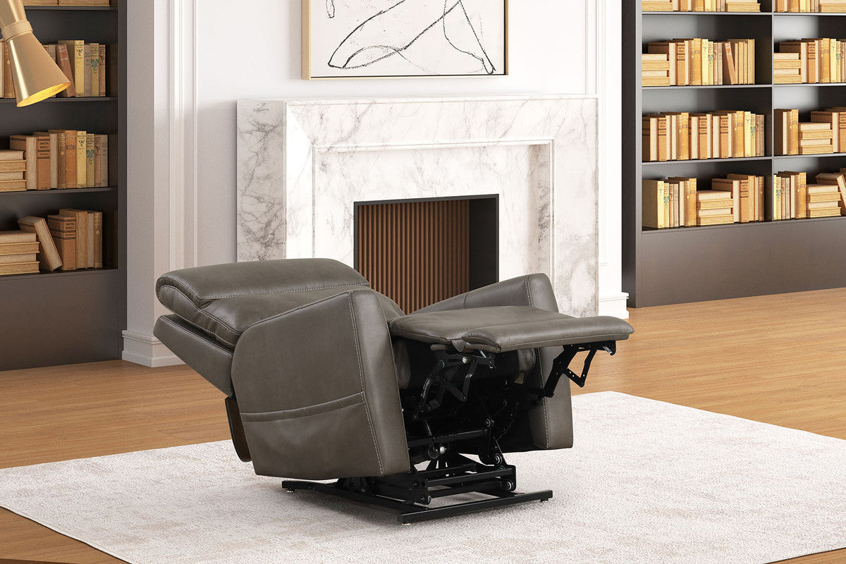 Barnabas Gray Lift Chair - Ornate Home