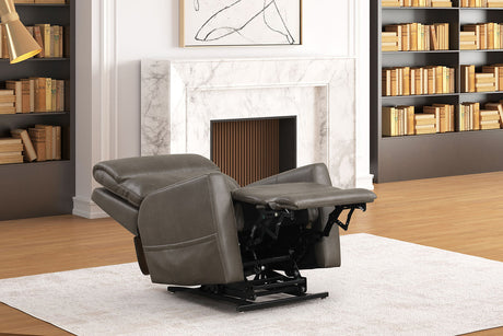 Barnabas Gray Lift Chair - Ornate Home