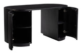 Barnaby Black Desk - Ornate Home