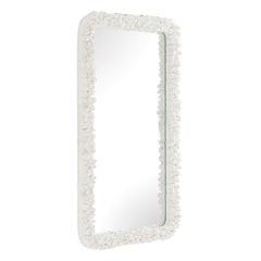 Barnacle White Rectangular Mirror - Ornate Home