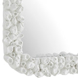 Barnacle White Rectangular Mirror - Ornate Home