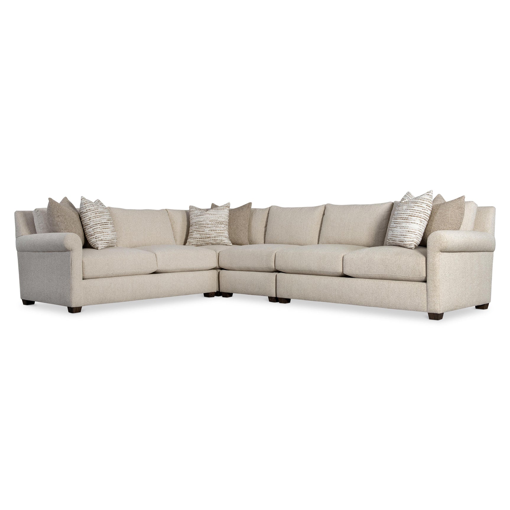 Barnes Java - Cerused Sectional - Ornate Home