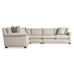Barnes Java - Cerused Sectional - Ornate Home