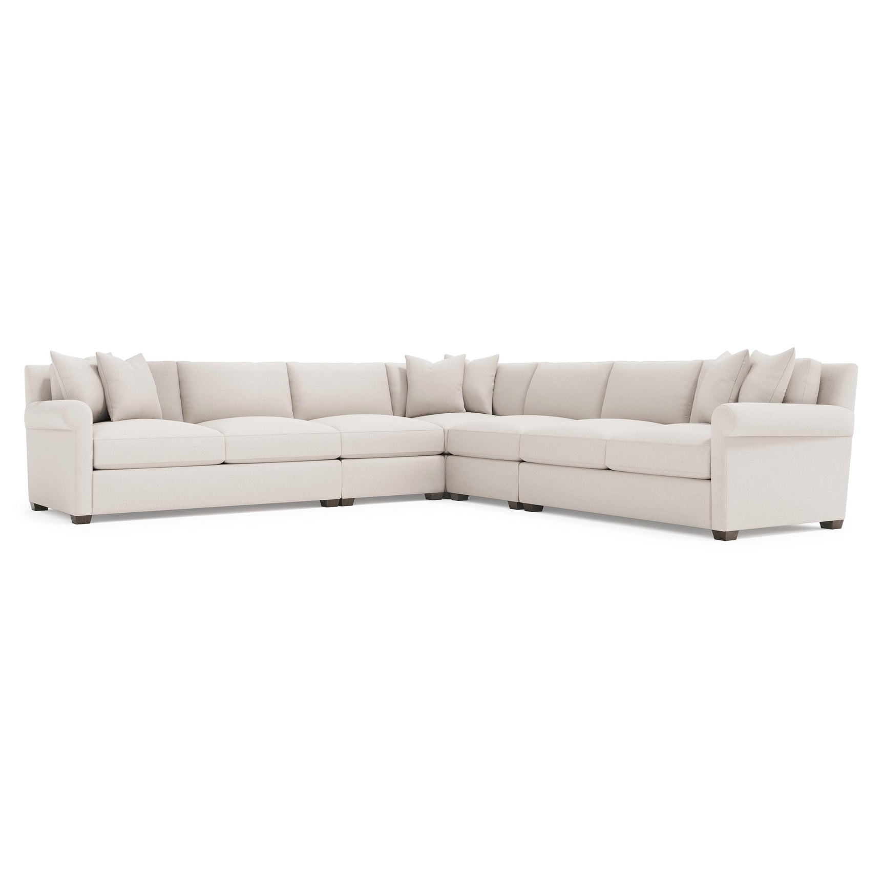 Barnes Java - Cerused Sectional - Ornate Home