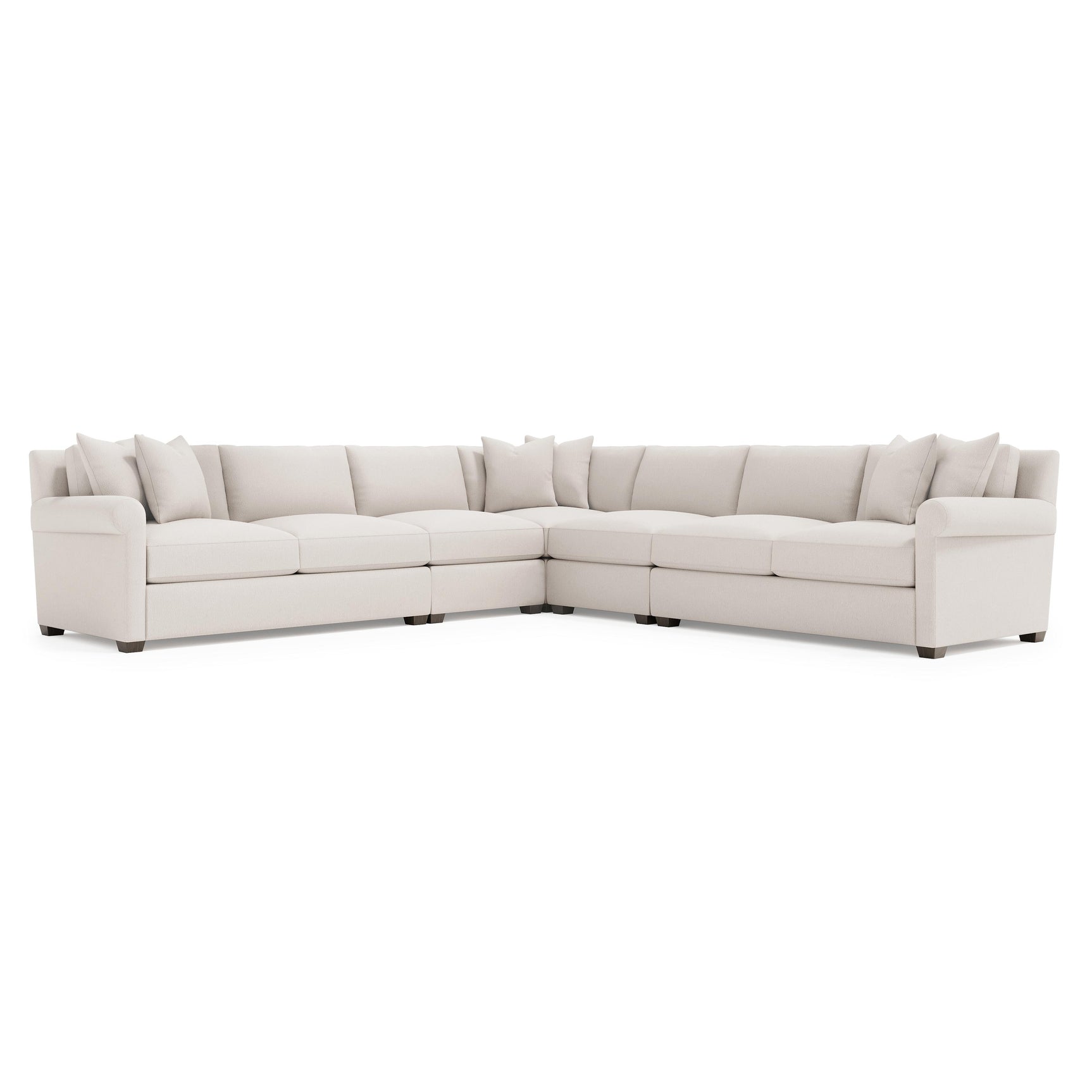 Barnes Java - Cerused Sectional - Ornate Home