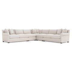 Barnes Java - Cerused Sectional - Ornate Home