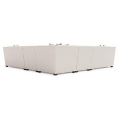 Barnes Java - Cerused Sectional - Ornate Home