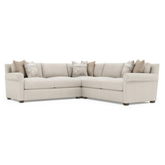 Barnes Java - Cerused Sectional - Ornate Home