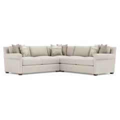 Barnes Java - Cerused Sectional - Ornate Home