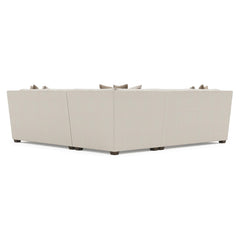 Barnes Java - Cerused Sectional - Ornate Home