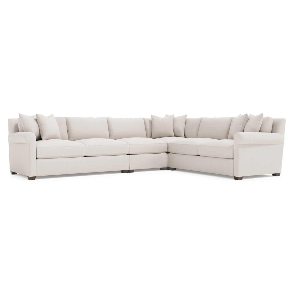 Barnes Java - Cerused Sectional - Ornate Home