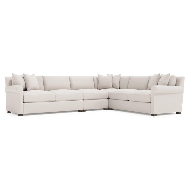 Barnes Java - Cerused Sectional - Ornate Home