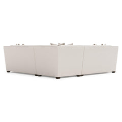 Barnes Java - Cerused Sectional - Ornate Home