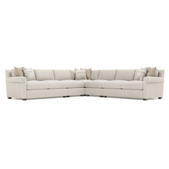 Barnes Java - Cerused Sectional - Ornate Home