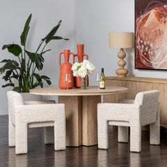 Barnett Cream Dining Chair - Ornate Home