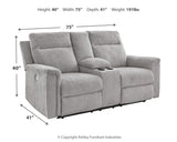 Barnsana Ash Power Reclining Sofa, Loveseat and Recliner (Online Special Price) - Ornate Home