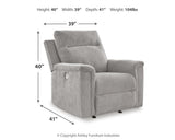Barnsana Ash Power Reclining Sofa, Loveseat and Recliner (Online Special Price) - Ornate Home