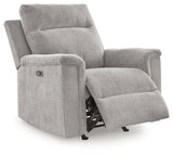 Barnsana Ash Power Reclining Sofa, Loveseat and Recliner - Ornate Home