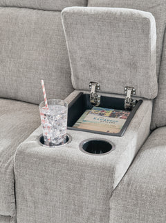 Barnsana Ash Power Reclining Sofa, Loveseat and Recliner - Ornate Home