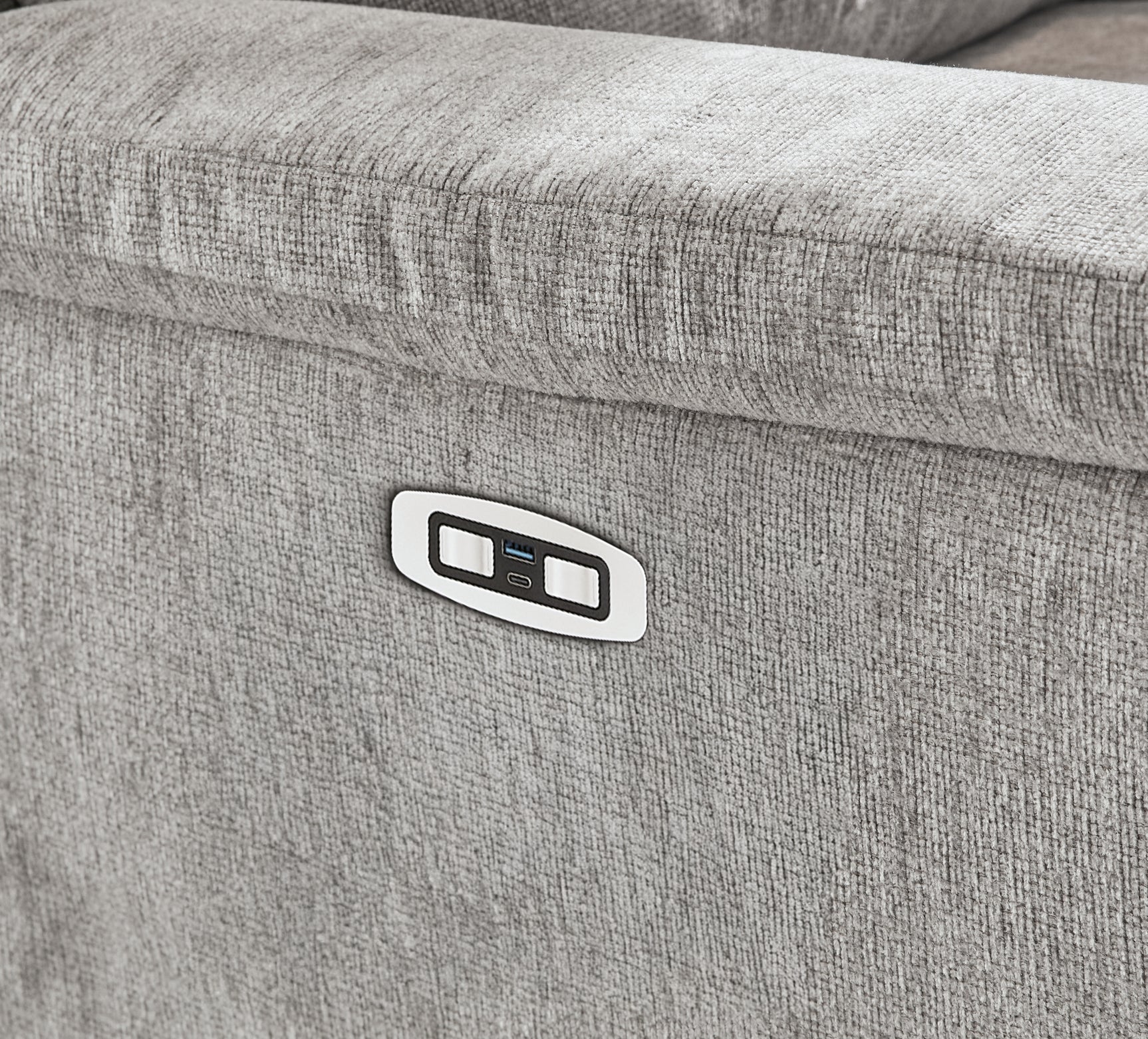 Barnsana Ash Power Reclining Sofa, Loveseat and Recliner - Ornate Home