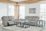 Barnsana Ash Power Reclining Sofa, Loveseat and Recliner - Ornate Home