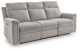 Barnsana Ash Power Reclining Sofa, Loveseat and Recliner (Online Special Price) - Ornate Home