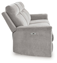 Barnsana Ash Power Reclining Sofa, Loveseat and Recliner - Ornate Home