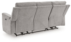 Barnsana Ash Power Reclining Sofa, Loveseat and Recliner - Ornate Home