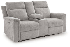 Barnsana Ash Power Reclining Sofa, Loveseat and Recliner - Ornate Home
