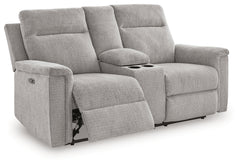 Barnsana Ash Power Reclining Sofa, Loveseat and Recliner - Ornate Home