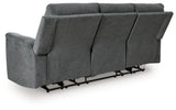 Barnsana Gravel Power Reclining Sofa and Loveseat - Ornate Home